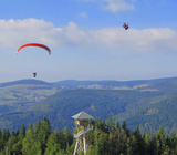 Paragliding ber dem Hasenhorn